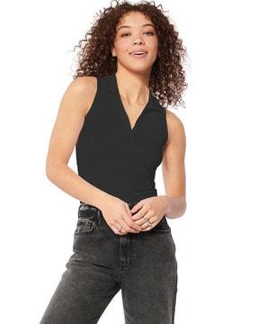 v-neck tank top