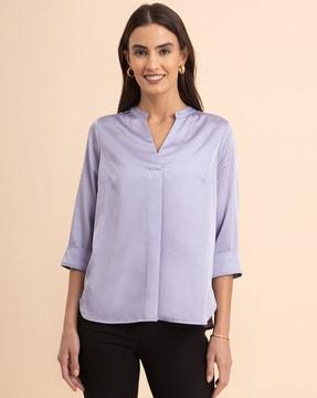 v-neck tunic top