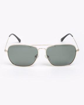 v1903b uv-protected full-rim rectangular sunglasses