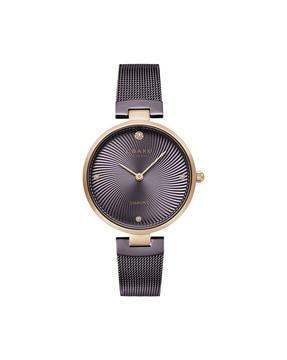 v256lxvnmn-dd analogue watch with stainless steel strap