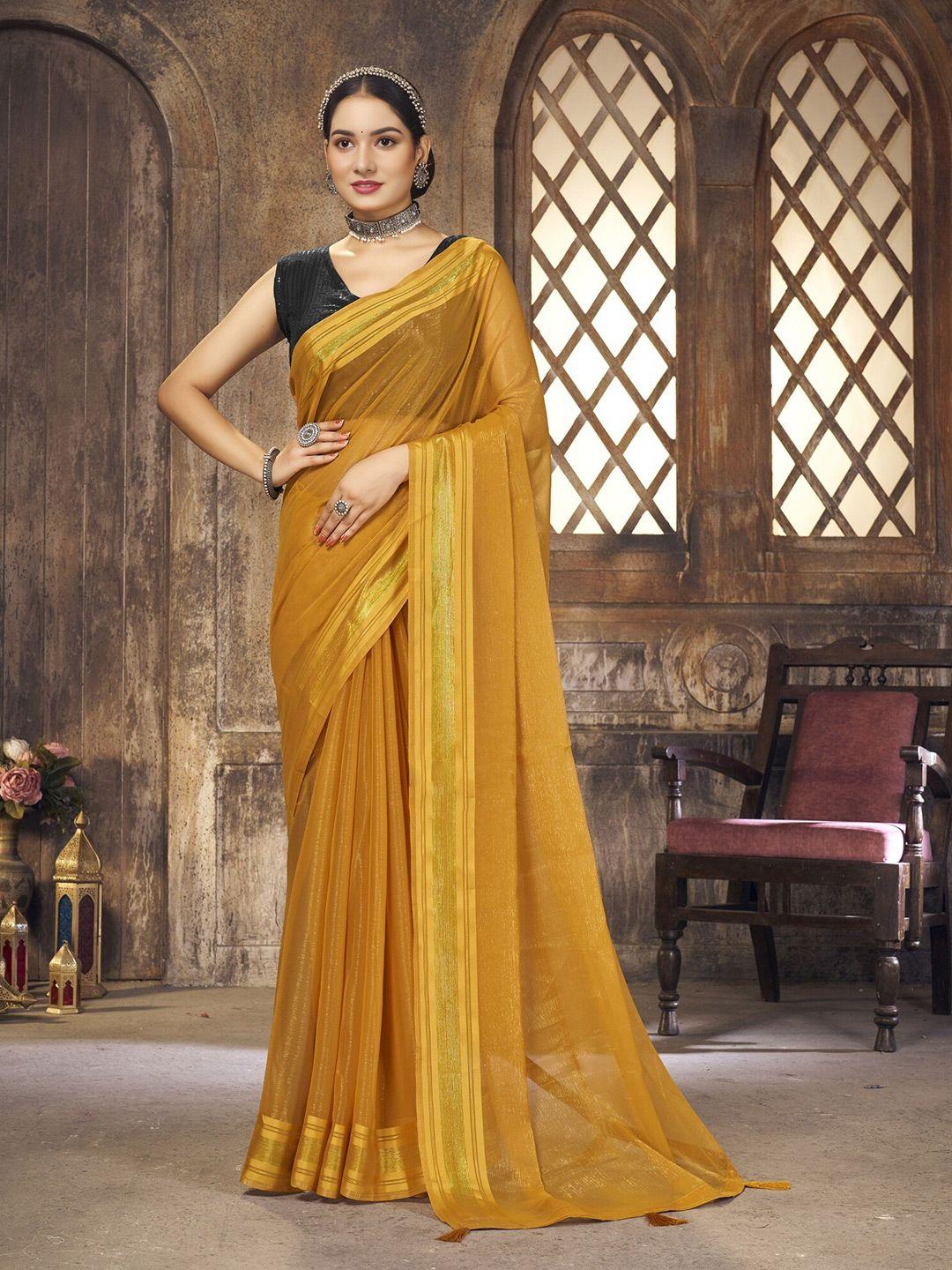 v3 fashion studio zari pure chiffon saree