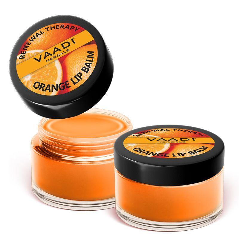 vaadi herbals lip balm - orange (pack of 2)