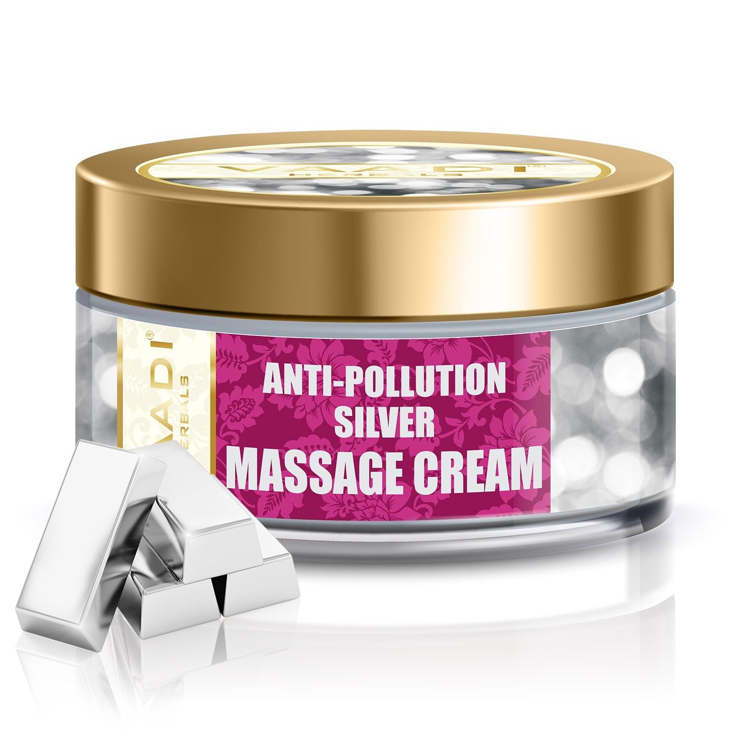 vaadi herbals silver massage cream (50g)