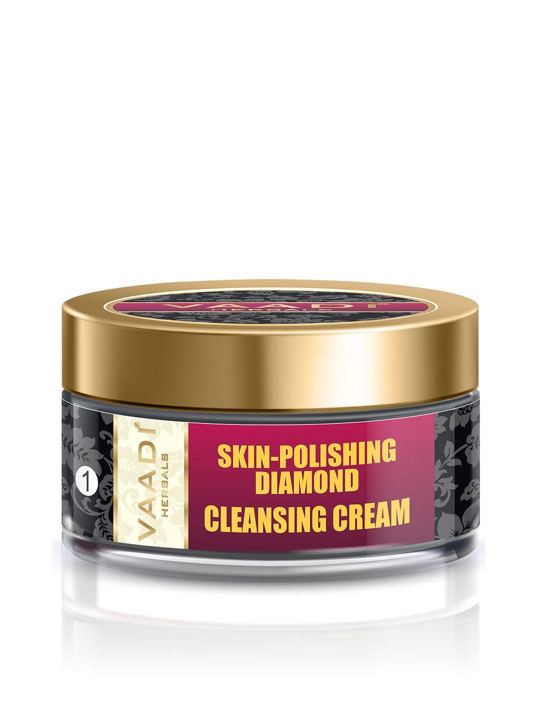 vaadi herbals unisex skin-polishing diamond cleansing cream 50g
