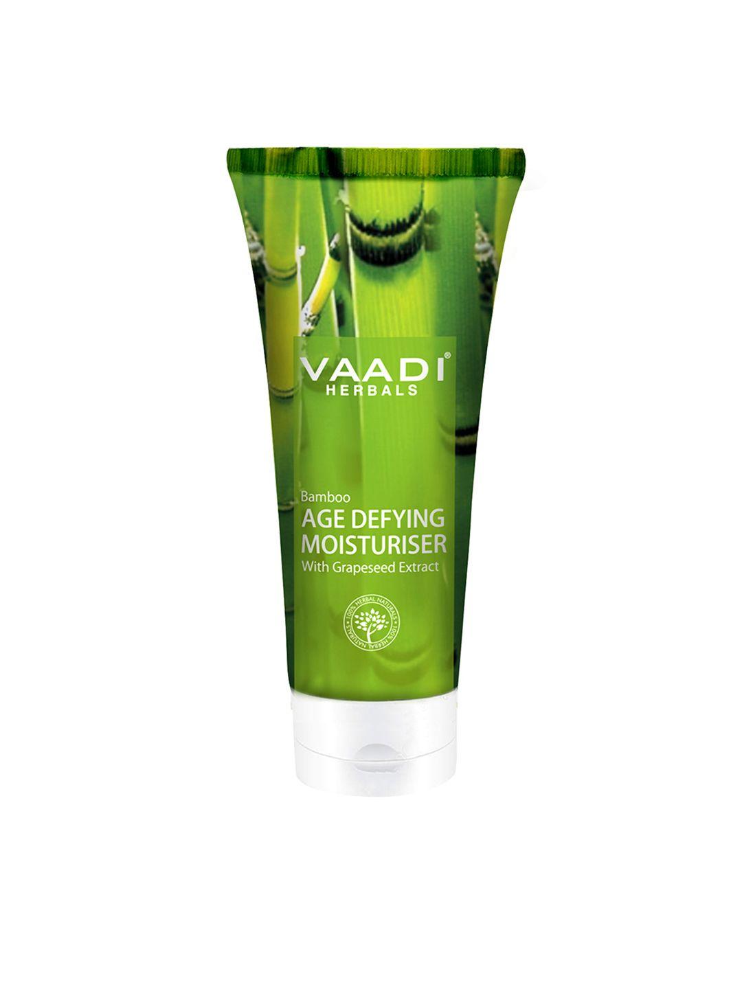 vaadi herbals bamboo age defying moisturiser with grapeseed extract - 60 ml