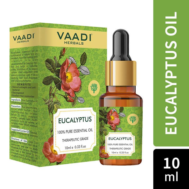 vaadi herbals eucalyptus 100% pure essential oil therapeutic grade