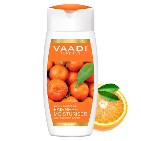 vaadi herbals fairness moisturiser with mandarin extract (110 ml)