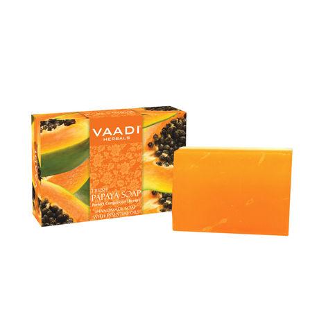 vaadi herbals fresh papaya soap (75 g)