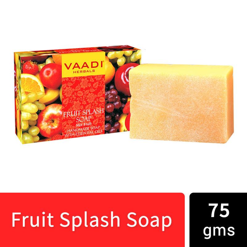 vaadi herbals fruit splash soap mix fruit handmade soap with essential oils