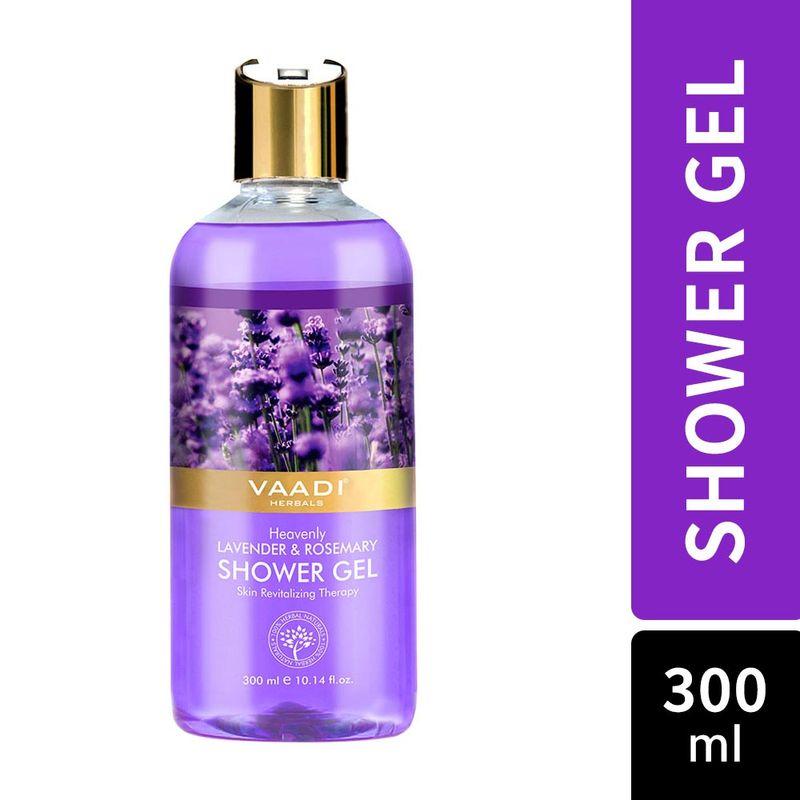 vaadi herbals heavenly lavender & rosemarry shower gel