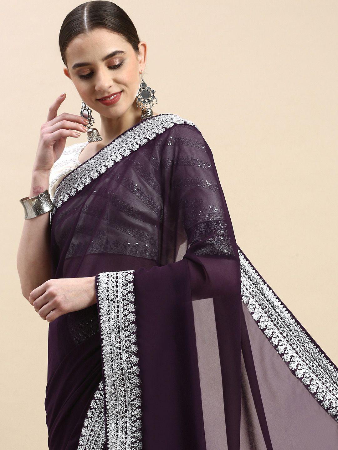 vairagee embroidered saree