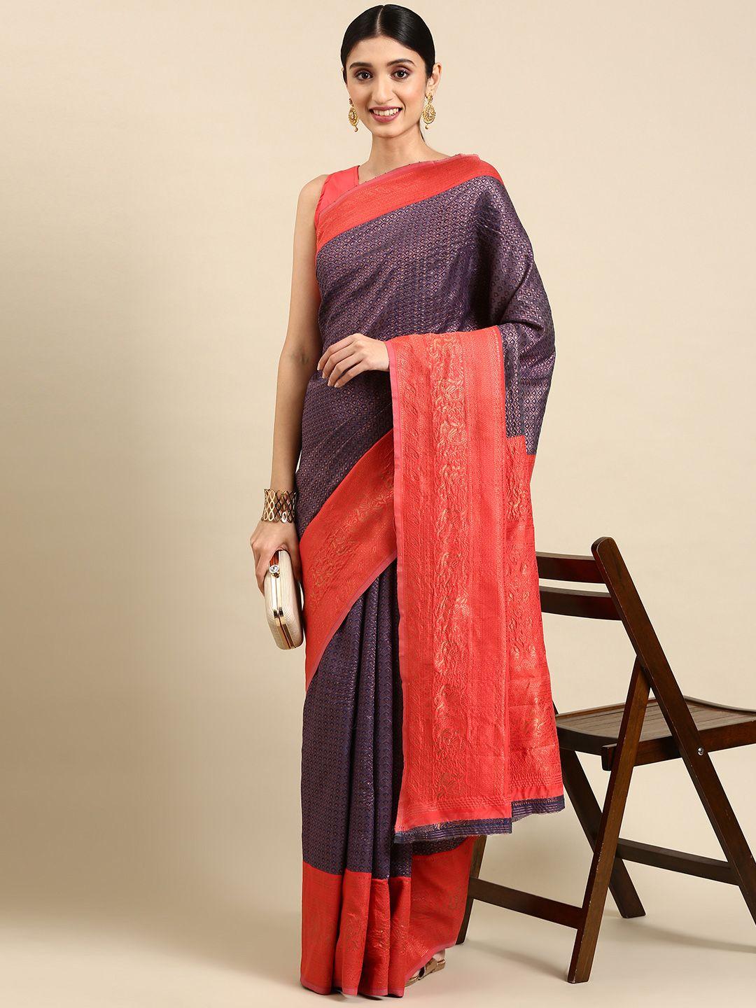 vairagee ethnic motifs woven design saree