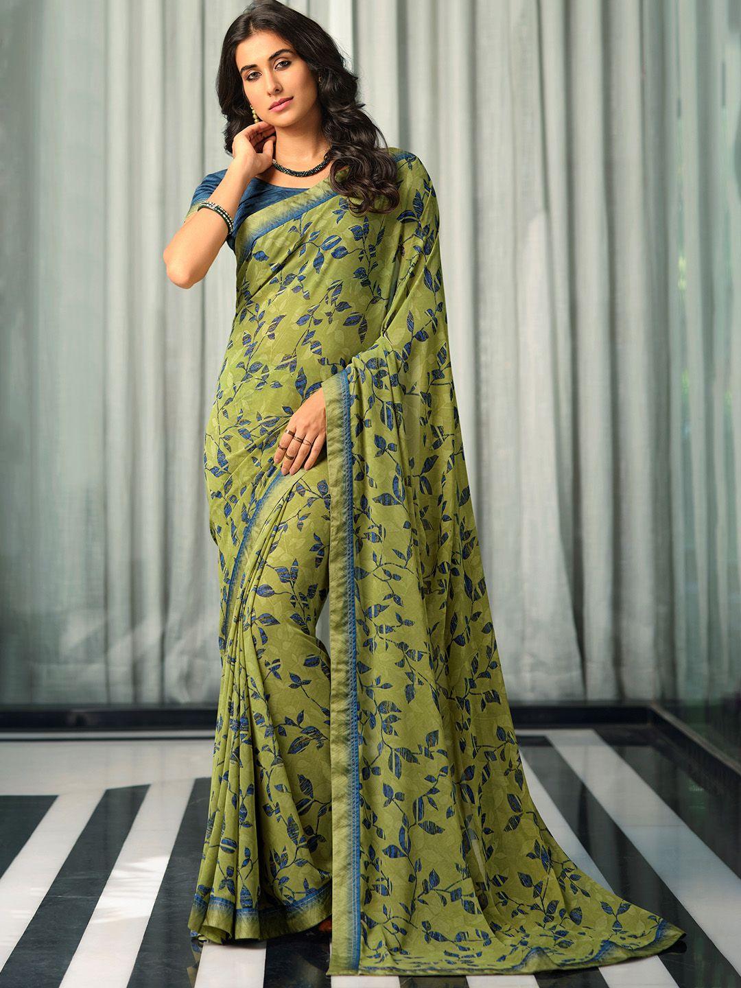 vairagee floral printed saree