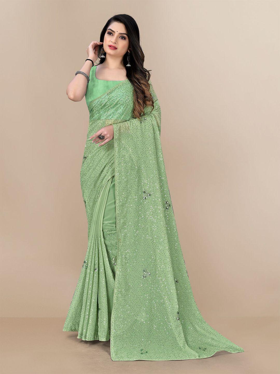 vairagee printed embellished sequinned saree