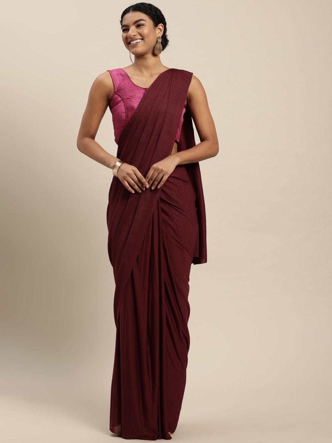 vairagee striped voile saree