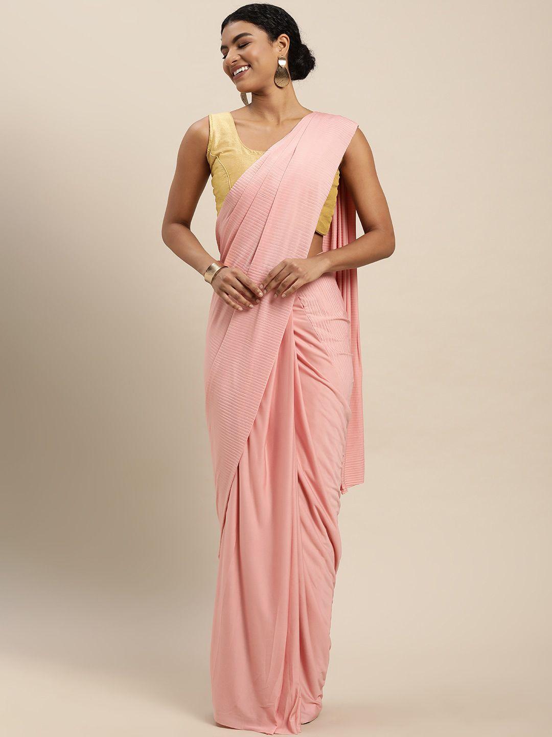 vairagee voile saree with stitched blouse