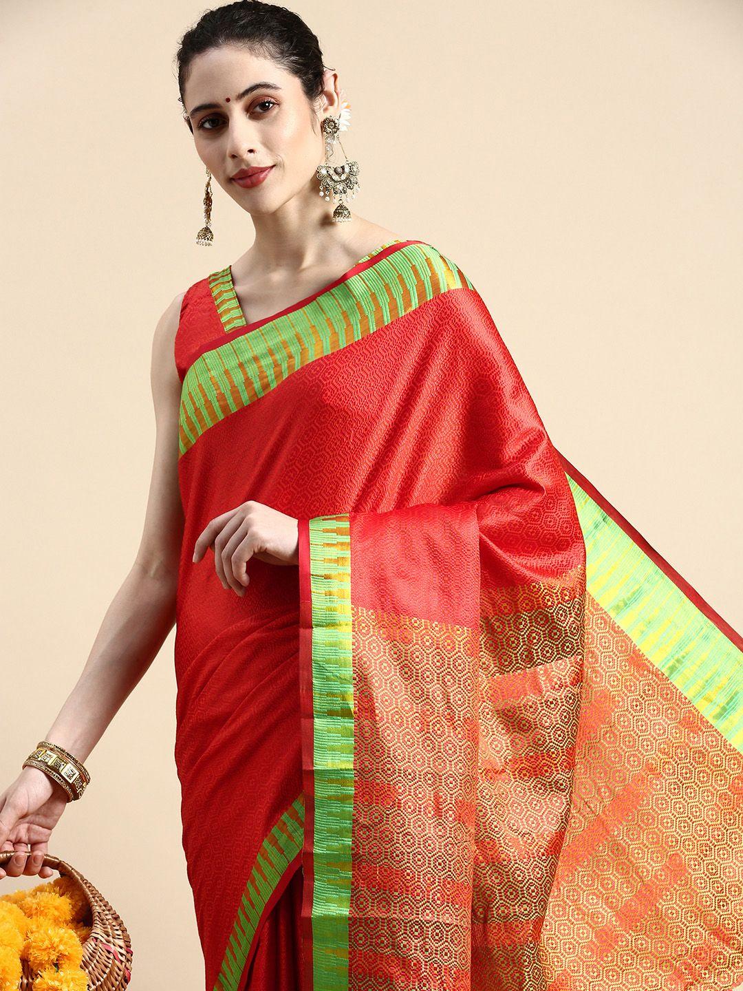 vairagee woven design saree