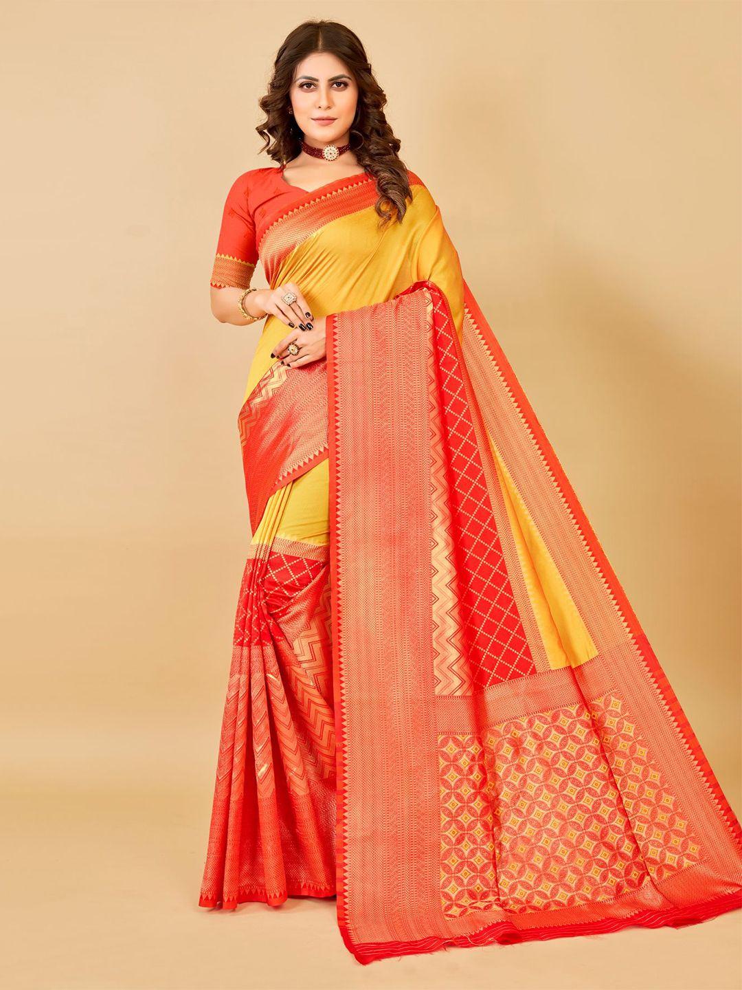 vairagee woven design zari banarasi saree