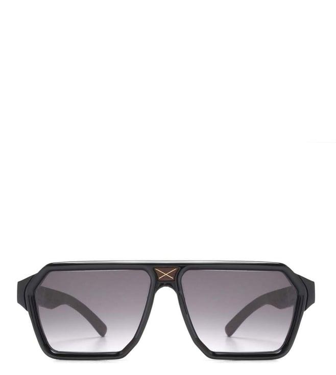 vakay raid v1 grey rectangular sunglasses for men