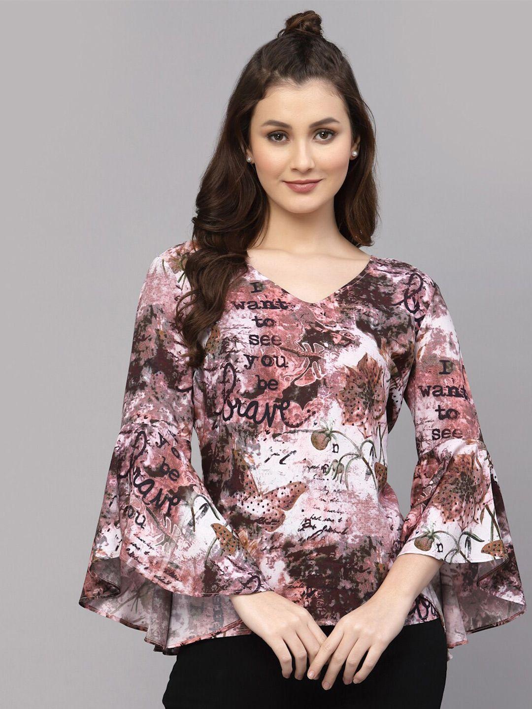 valbone floral printed regualr top