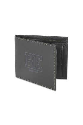 valen leather casual global coin wallet - black