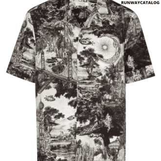 valentino dreamatic print shirt