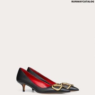 valentino garavani vlogo calfskin pump