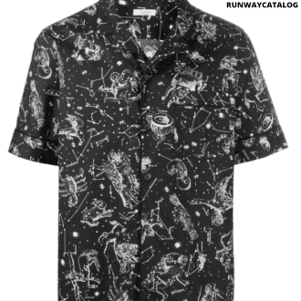 valentino zodiac map shirt