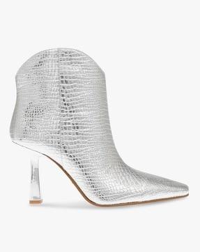 valorize croc-embossed boots