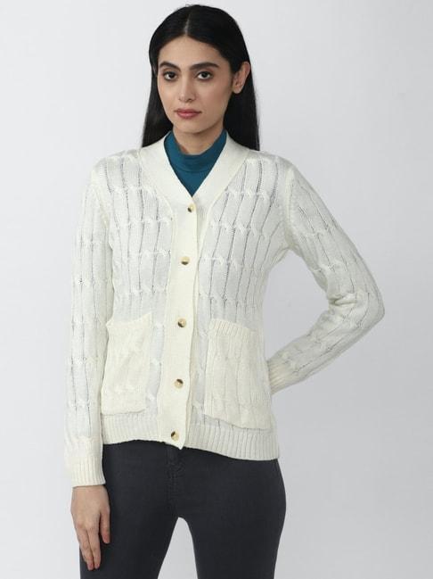 van-heusen-beige-self-pattern-sweater