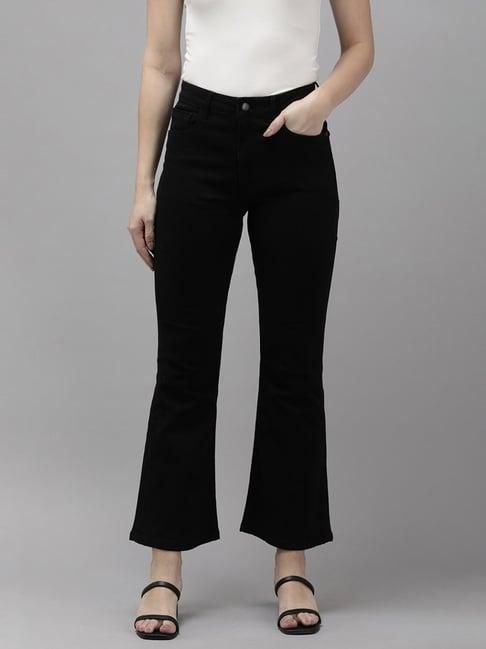 van heusen black mid rise jeans