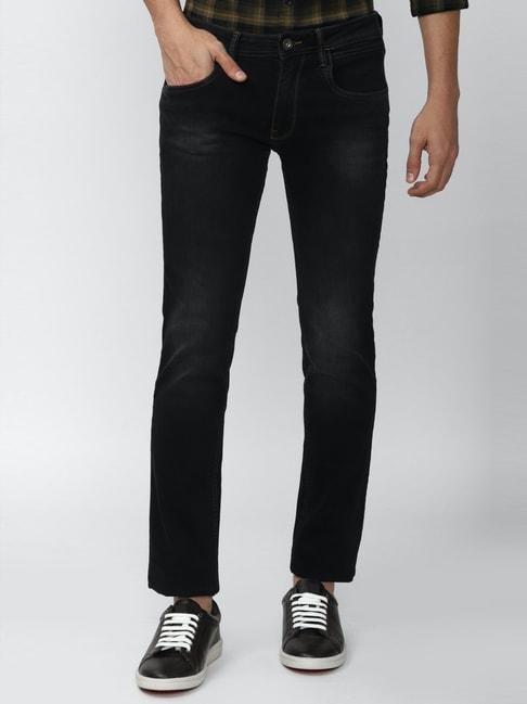 van heusen black slim fit jeans