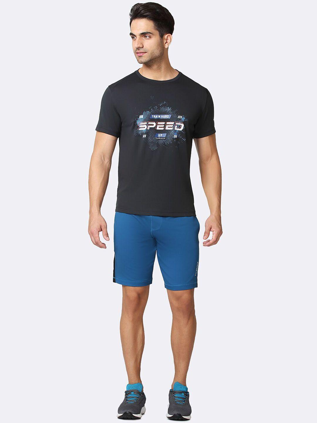 van heusen men regular-fit cotton sports shorts