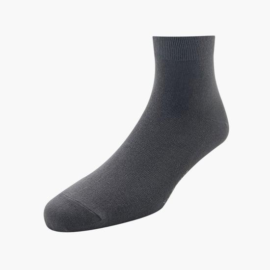 van heusen men solid ankle-length formal socks