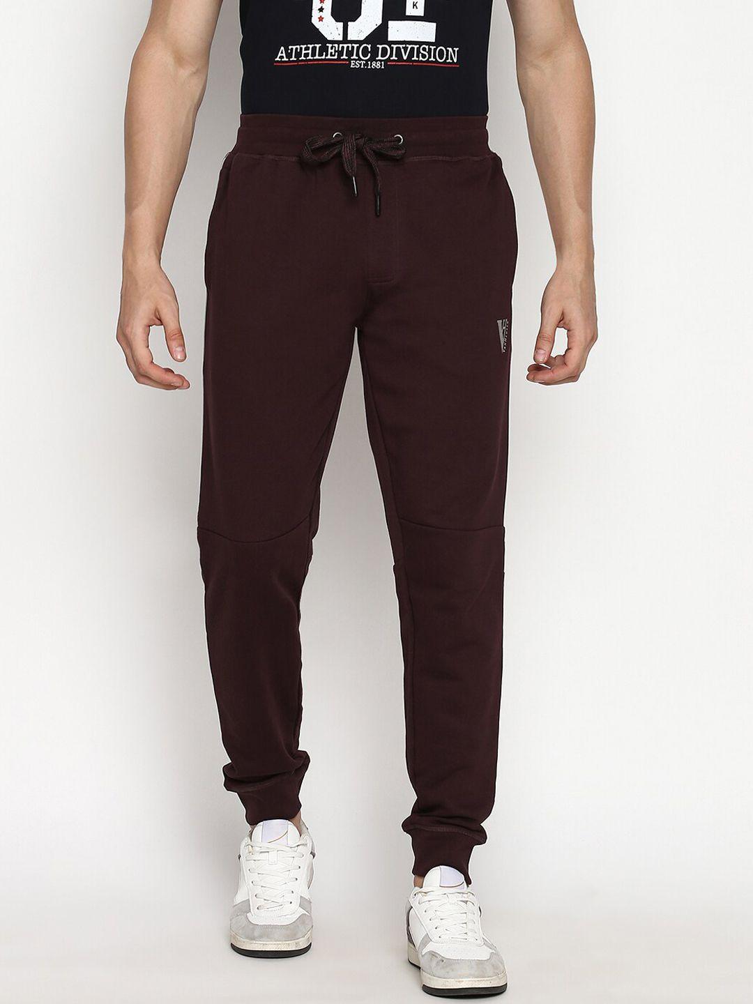 van heusen men stretchable relaxed fit track pants