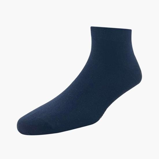 van heusen men textured ankle-length socks
