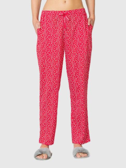 van heusen pink printed pajamas