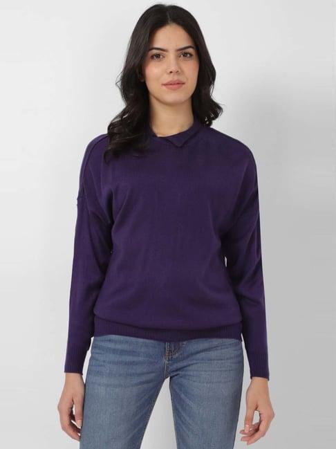 van-heusen-purple-regular-fit-sweater