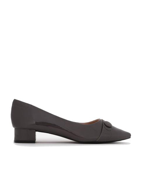 van heusen women's grey casual pumps