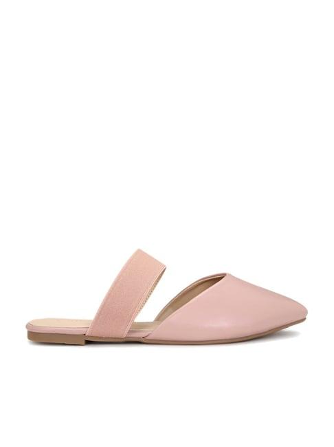 van heusen women's pink mule shoes