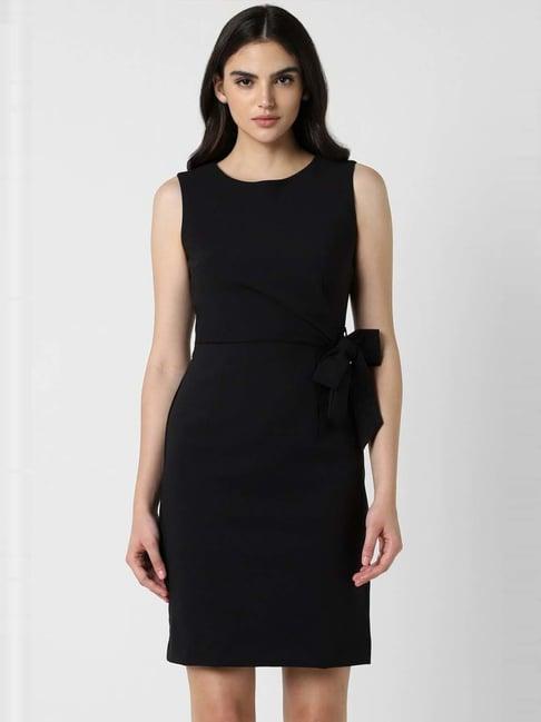 van heusen black shift formal dress