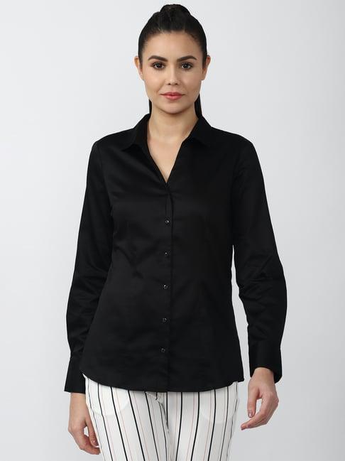 van heusen black shirt