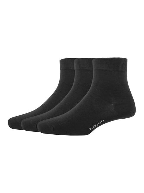 van heusen black socks - pack of 3