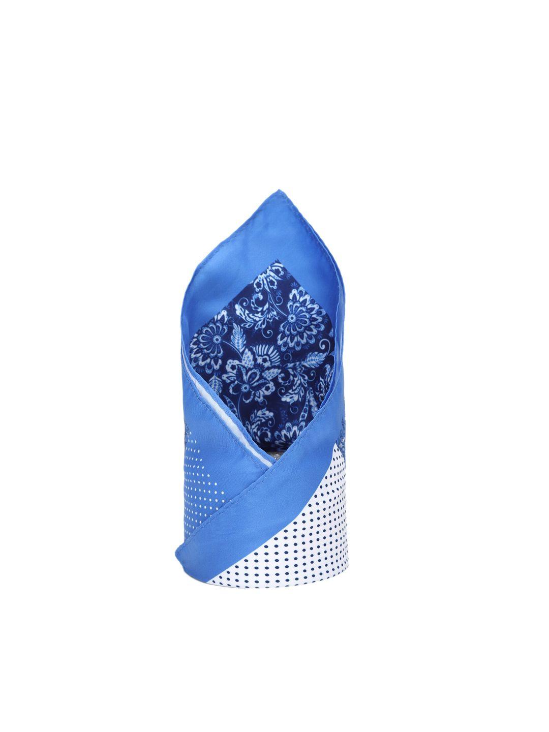 van heusen blue pocket square accessory gift set