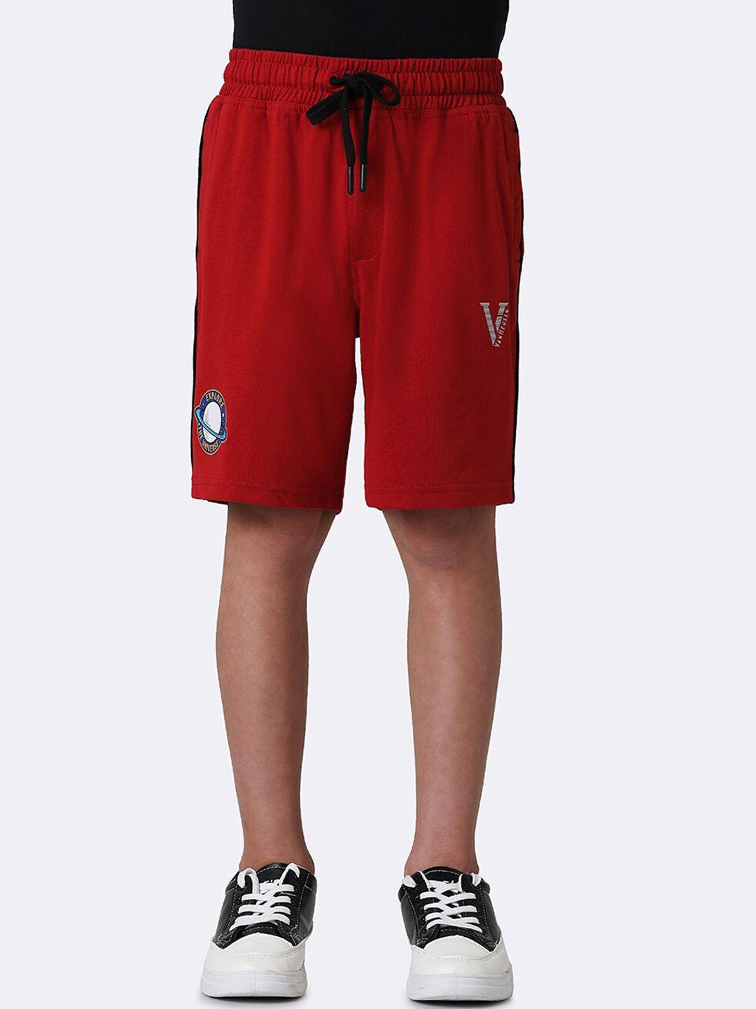 van heusen boys high-rise cotton sports shorts