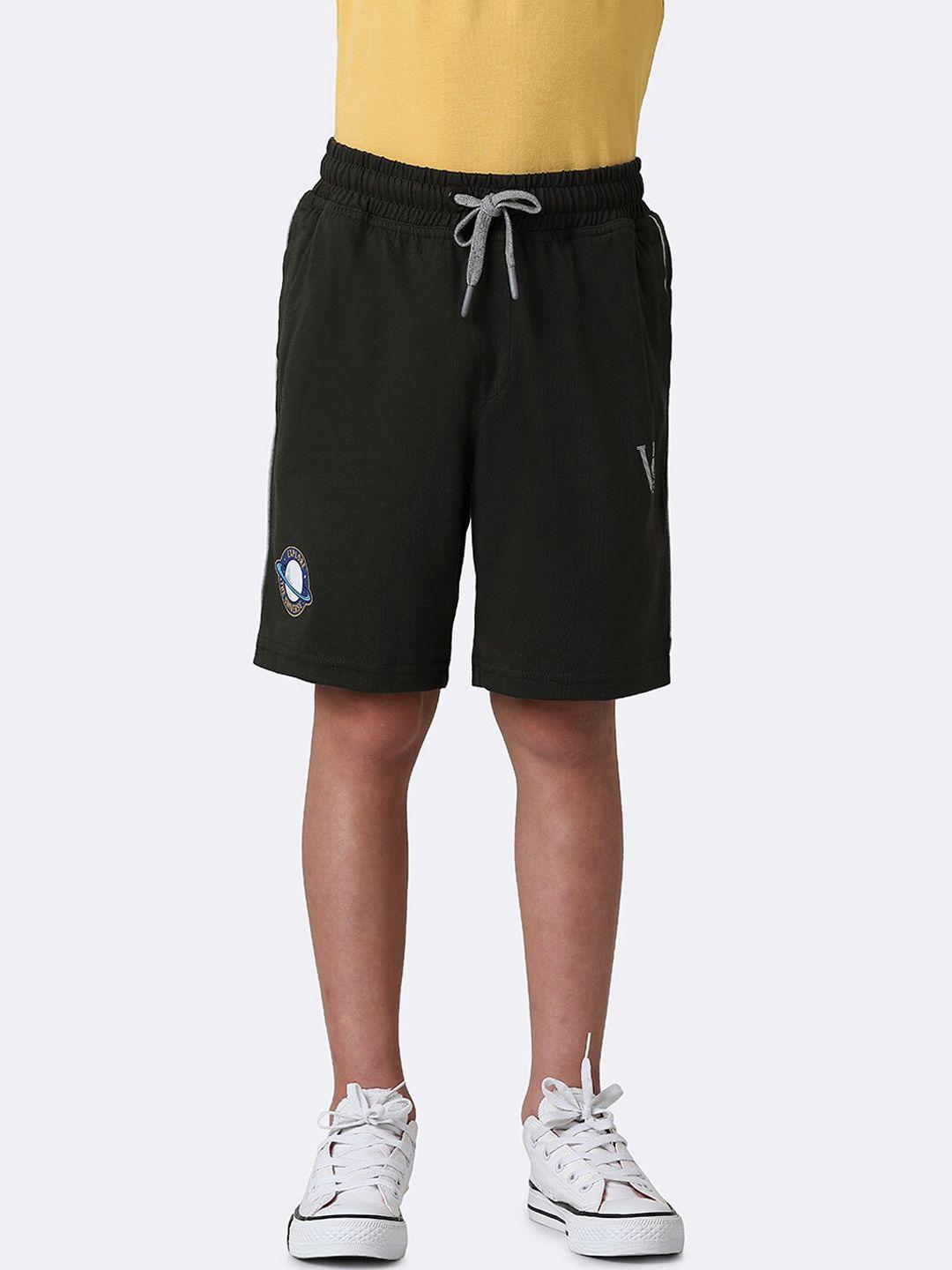 van heusen boys high-rise cotton sports shorts