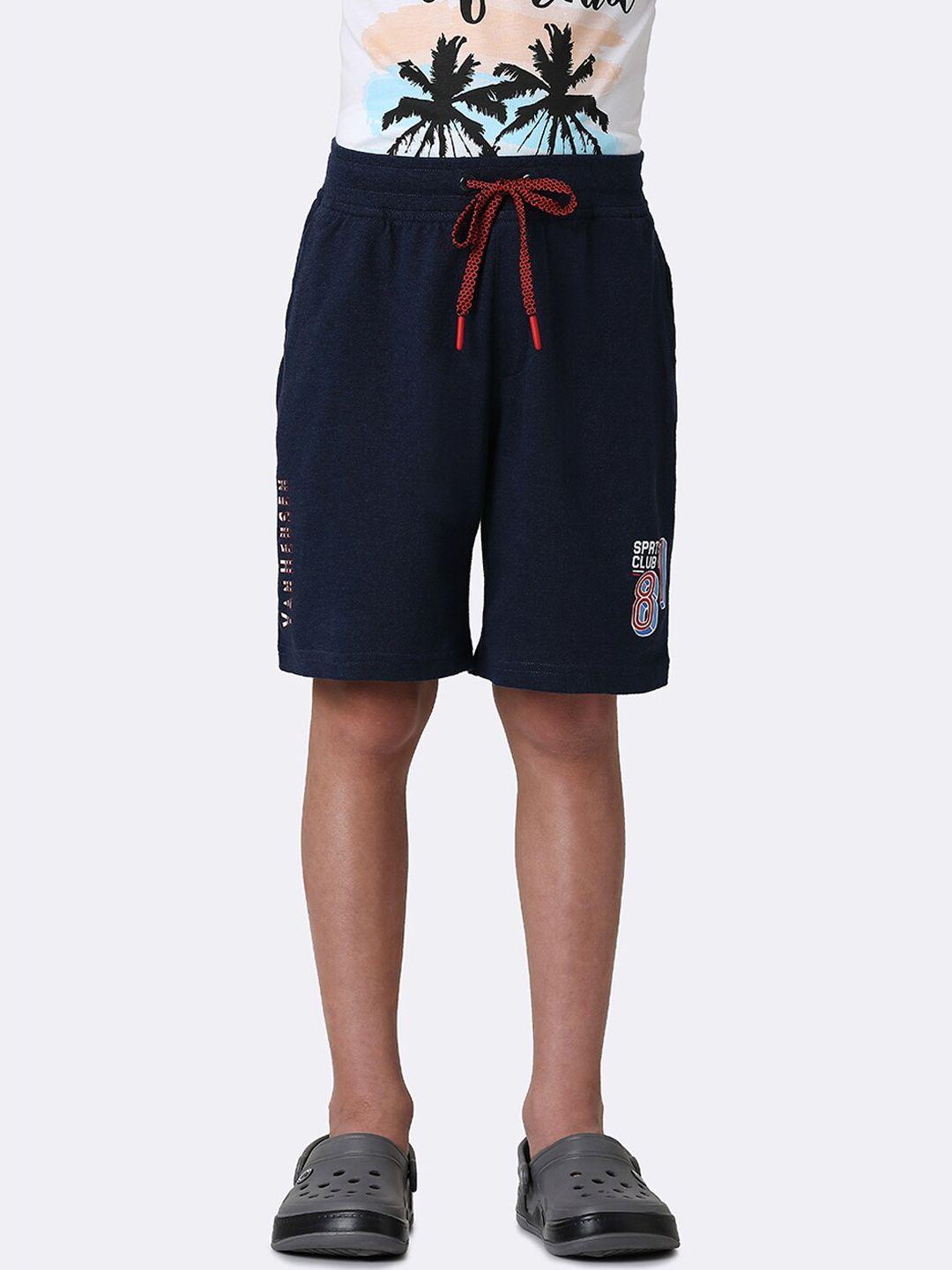 van heusen boys high-rise cotton sports shorts