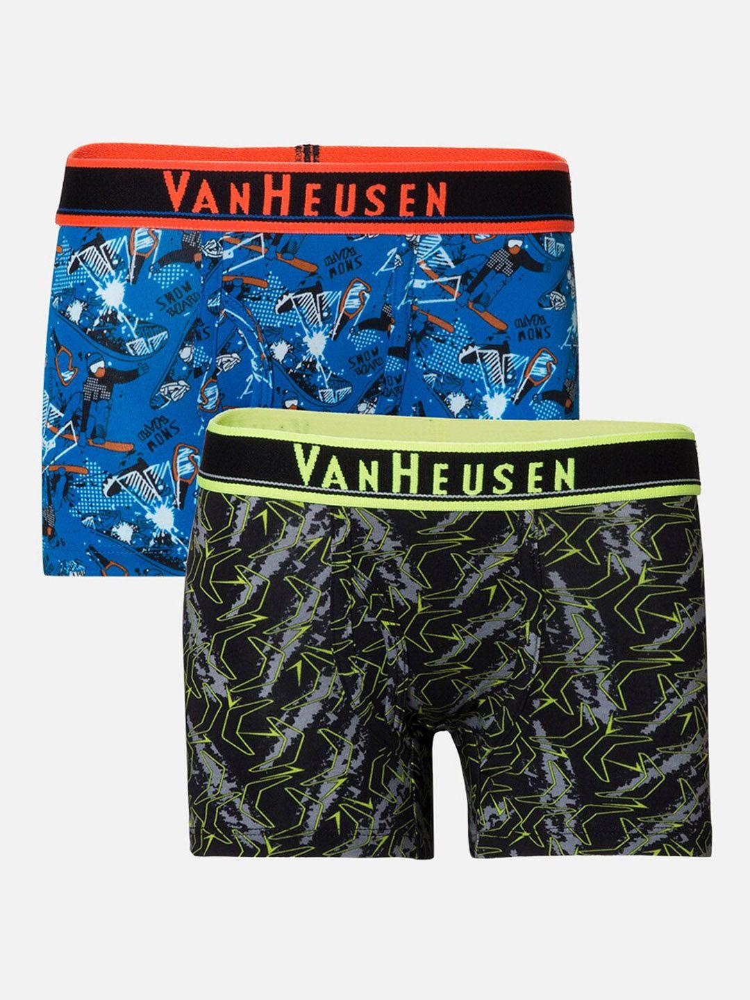 van heusen boys pack of 2 abstract printed trunks ikibtr2sp2721056