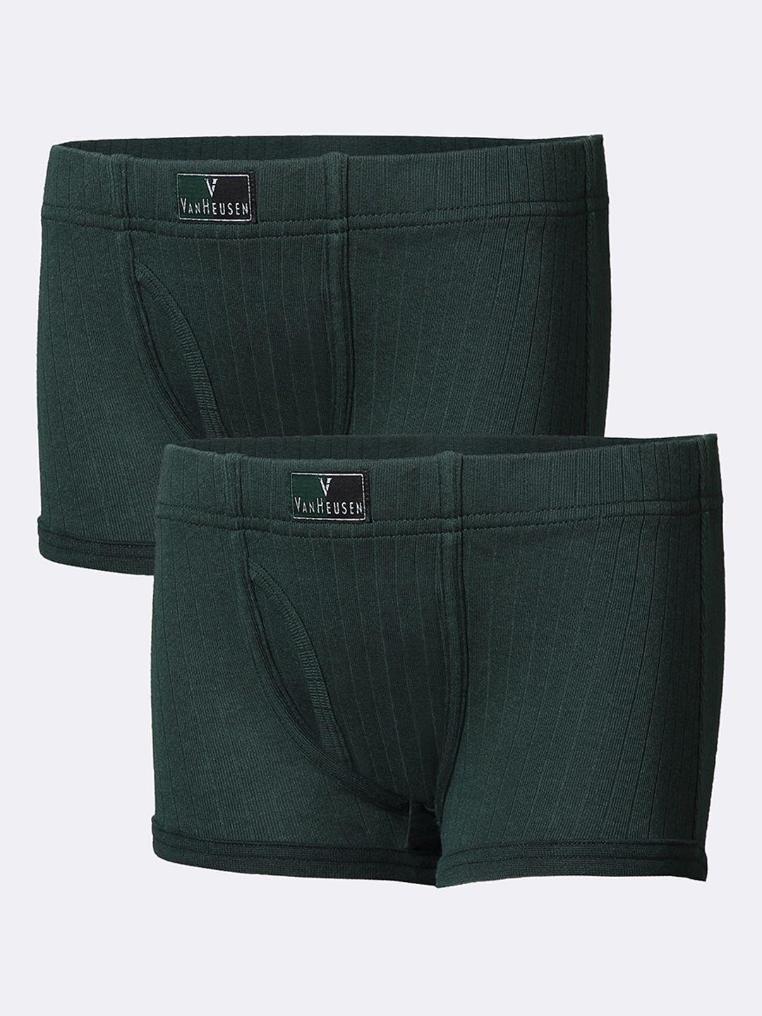 van heusen boys pack of 2 anti-bacterial cotton trunks