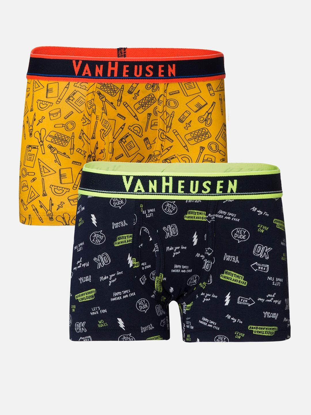 van heusen boys pack of 2 label free trunks ikibtr2sp6121056